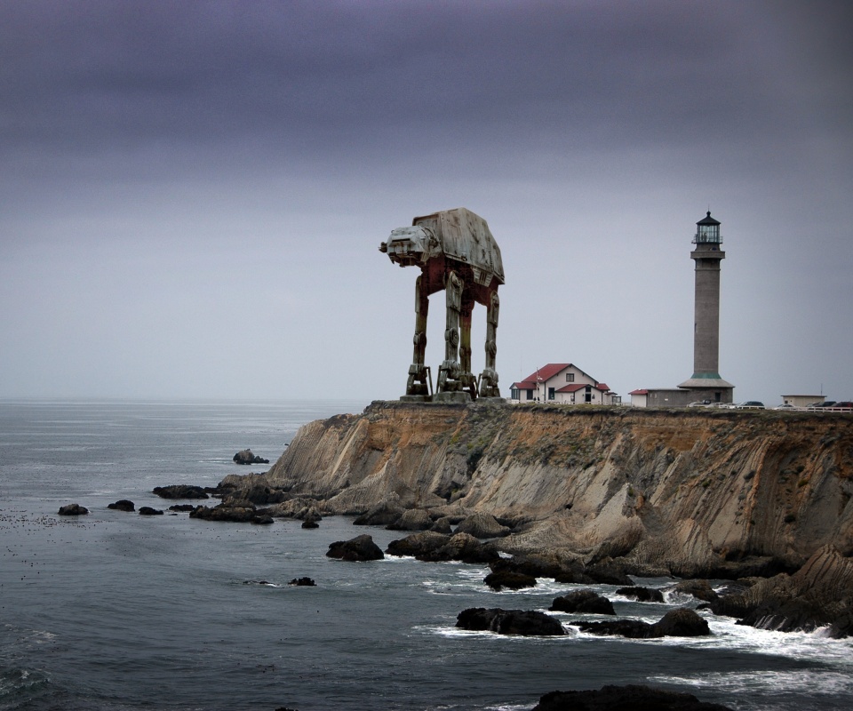 Звездные войны в нашем мире обои