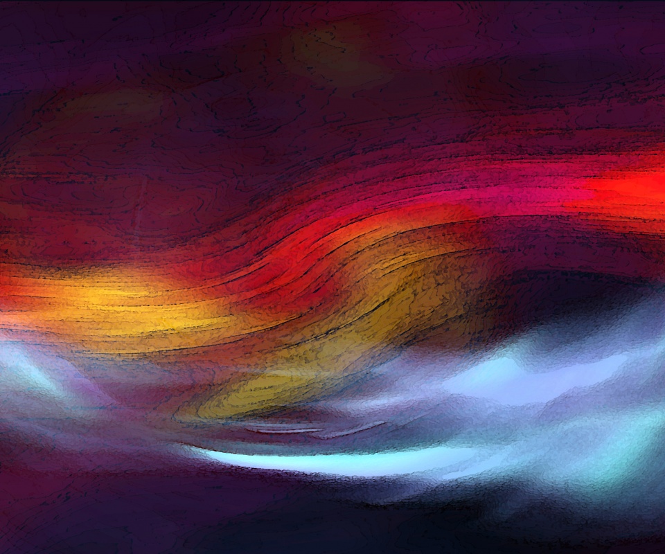 Бородовые полосы и голубой свет обои