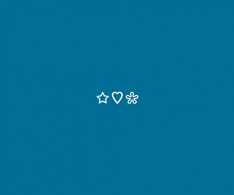 Фигуры на синем фоне обои