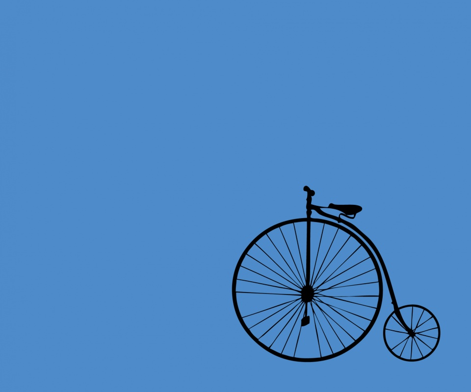 Цирковой велосипед обои