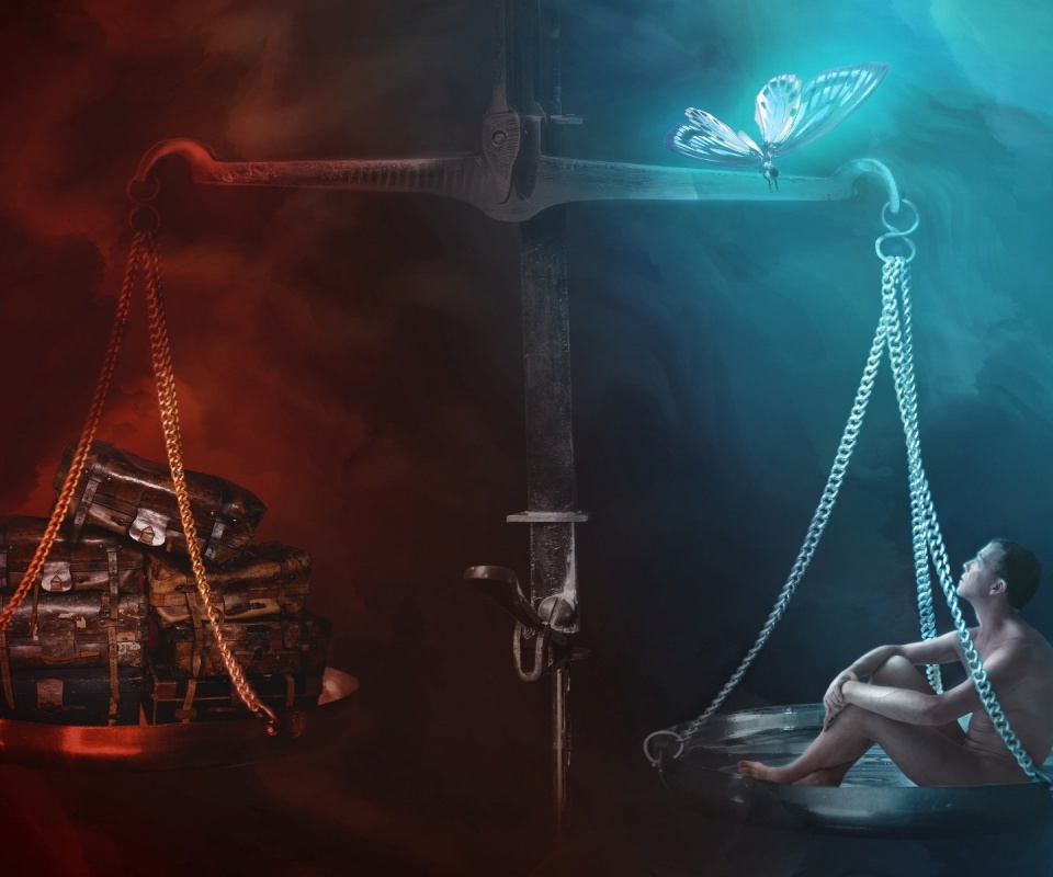 Вещи или душа обои