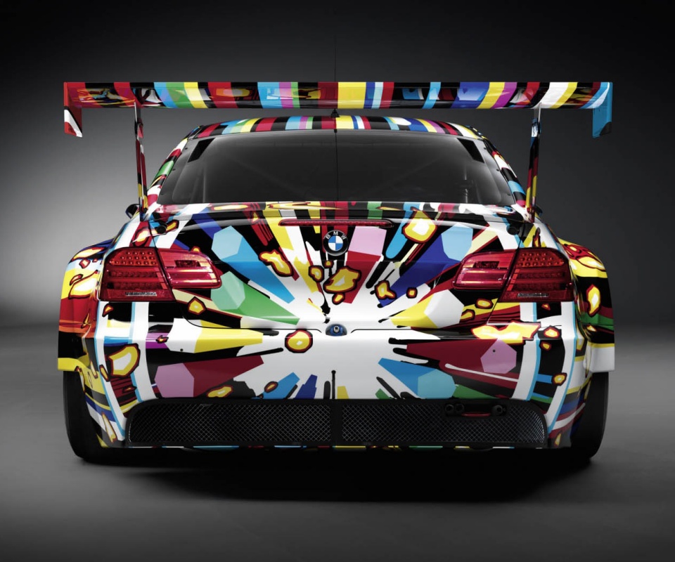 BMW  в сумасшедшем окрасе обои