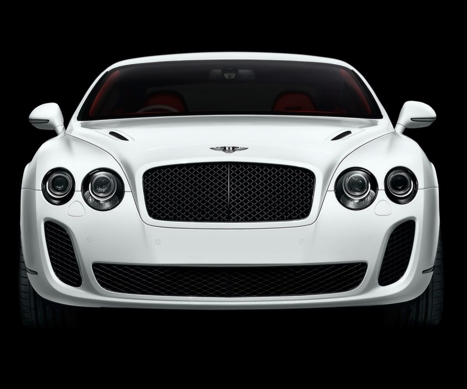 Белый Бентли Континентал обои