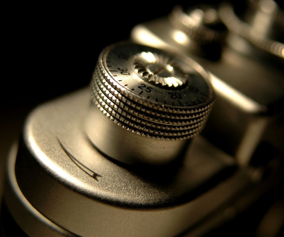Макро фото переключателя на фотоаппарате обои
