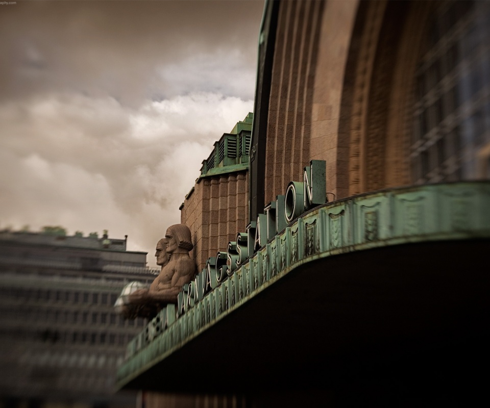 Вокзал Хельсинки обои