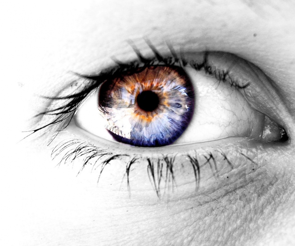 Широко раскрытые глаза обои