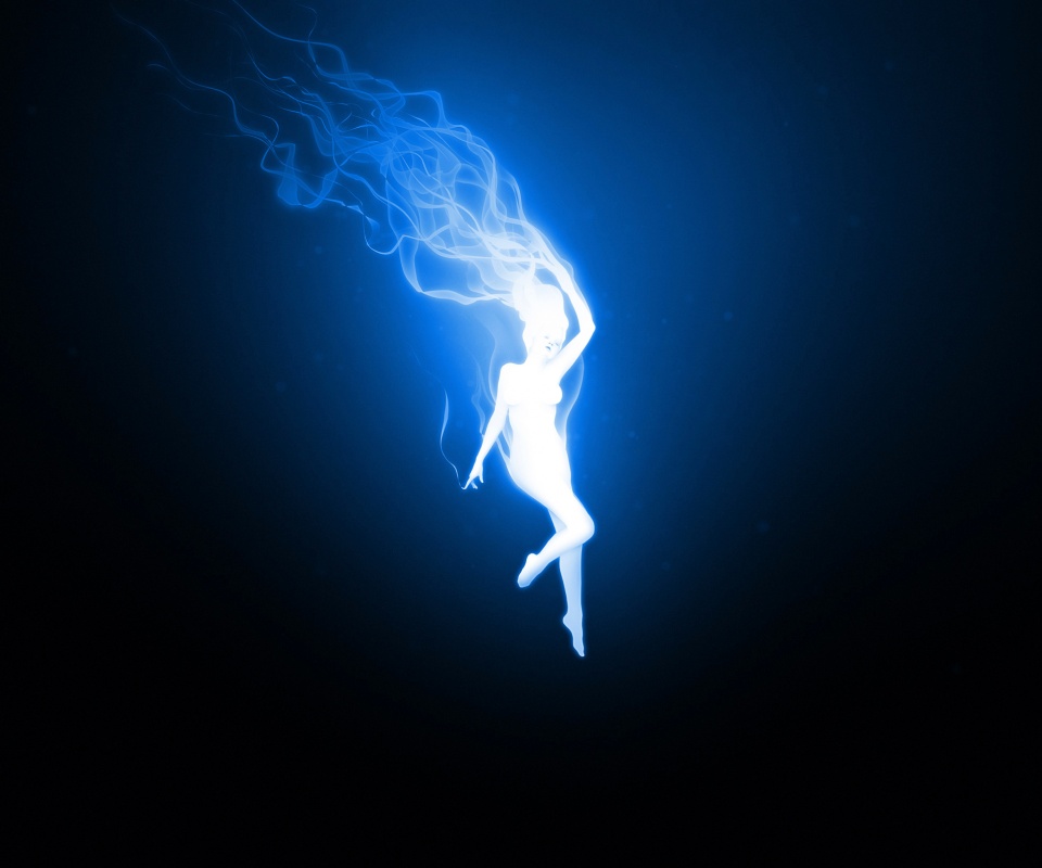 Девушка из света обои