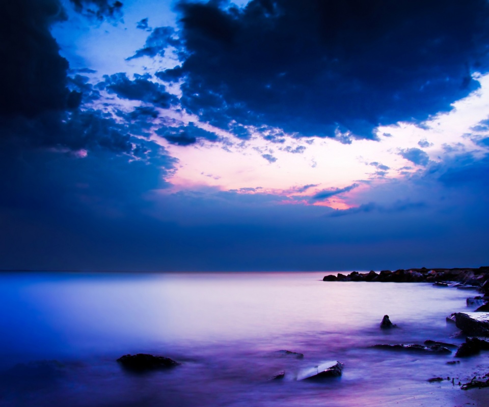 Загадочный свет обои