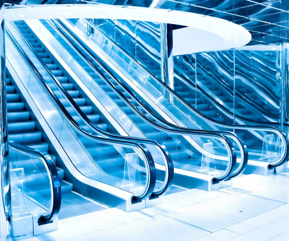 Современный эскалатор обои