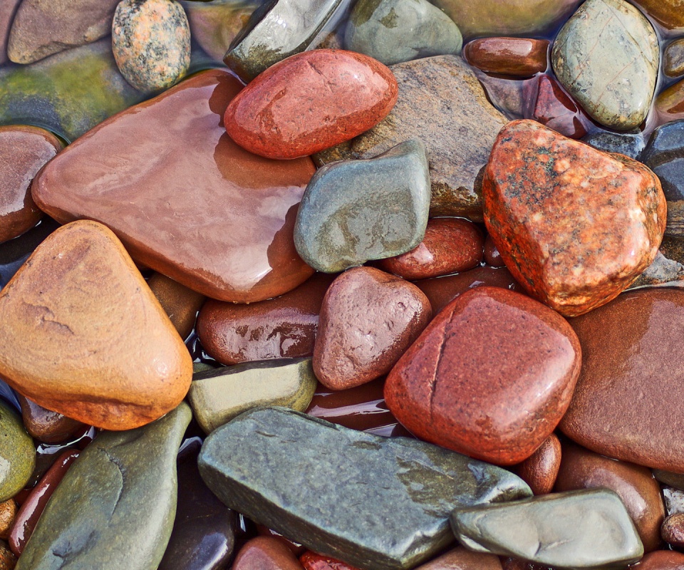 Морские камешки обои