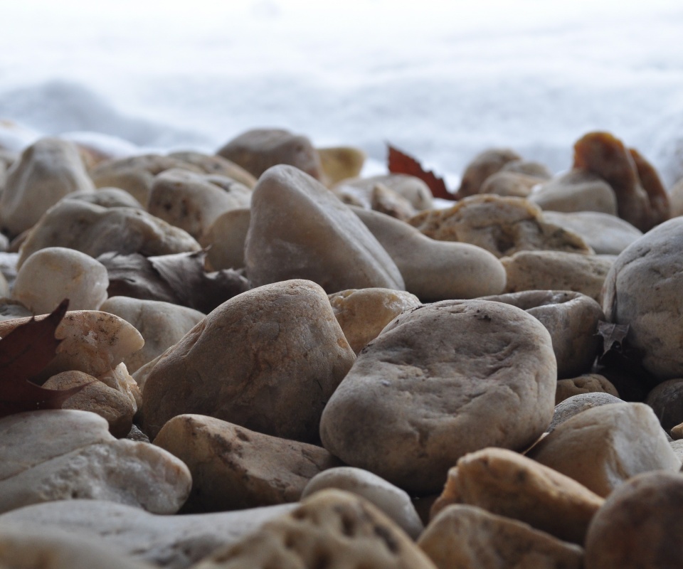 Прибрежные камни обои