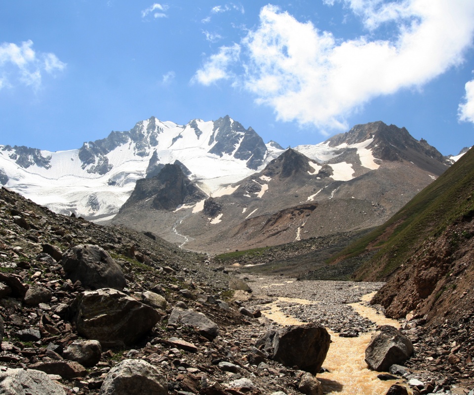 Горный пейзаж обои