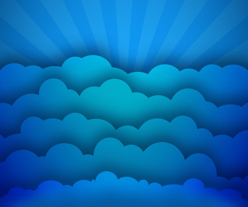 Векторное небо обои
