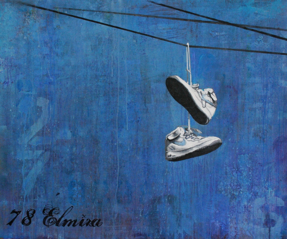 Кросовки на проводе обои