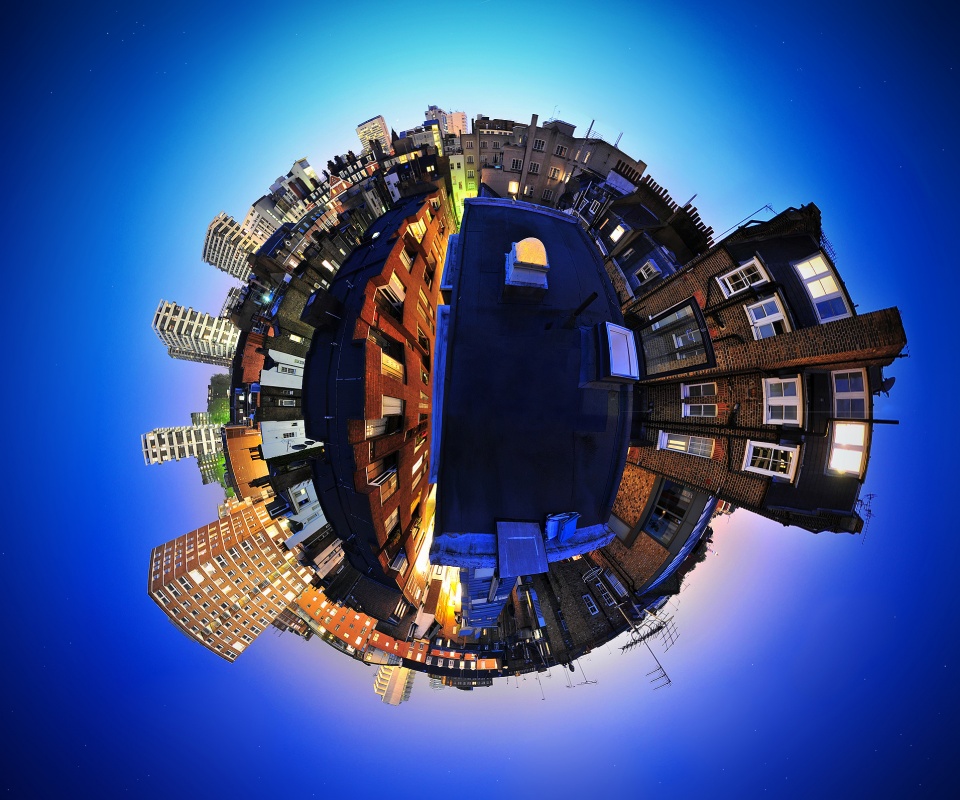 Весь город обои