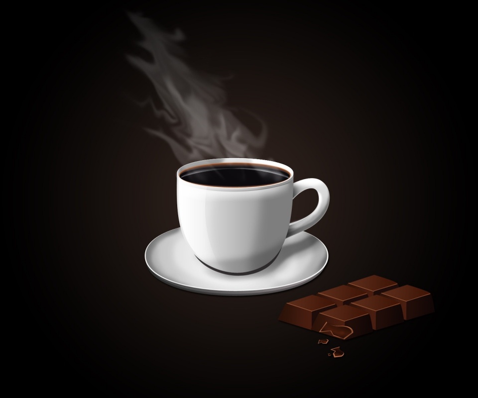 Горячий шоколад обои