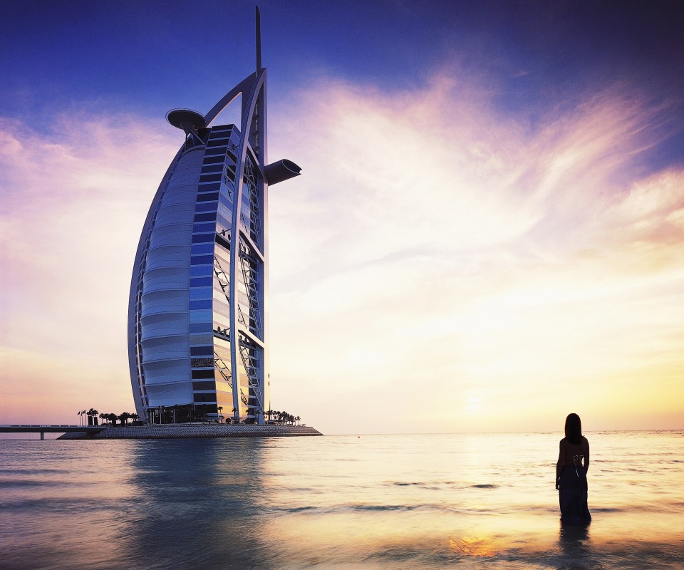 Бурдж Аль Араб в Дубае обои