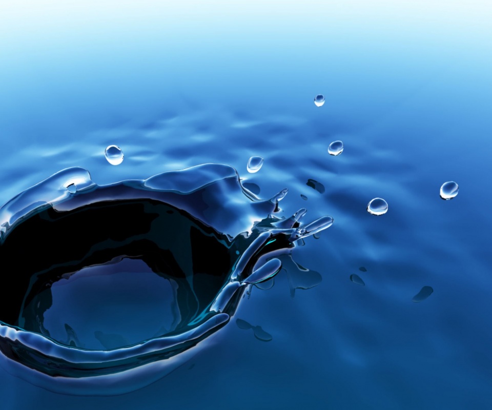 Всплеск обои