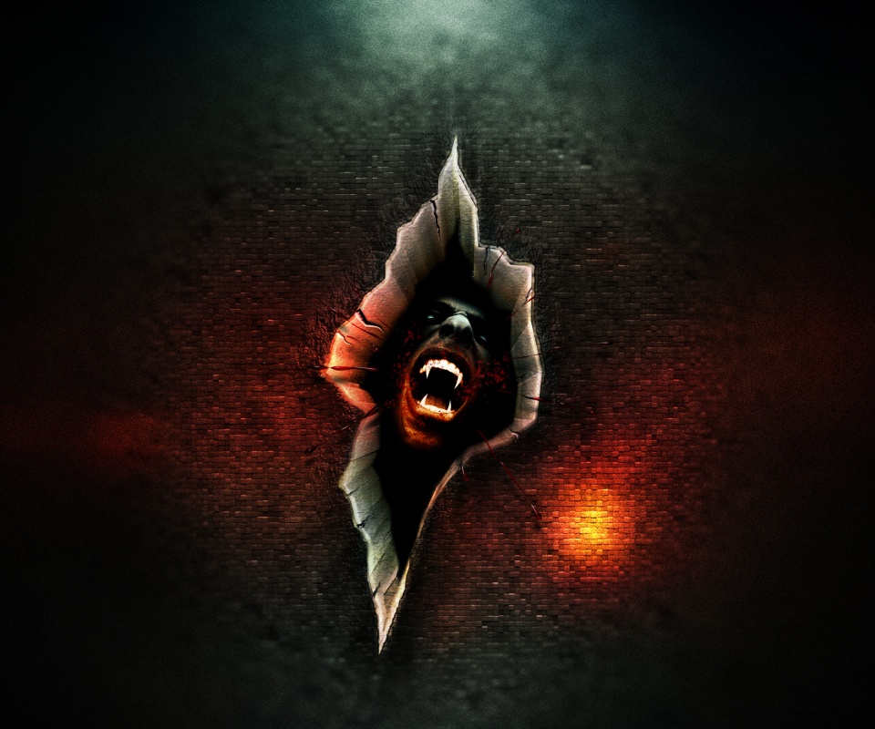 Монстр из ращелины обои