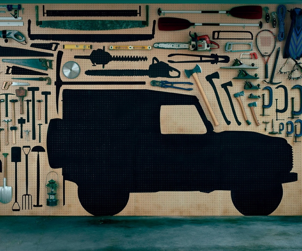 Типичный гараж обои