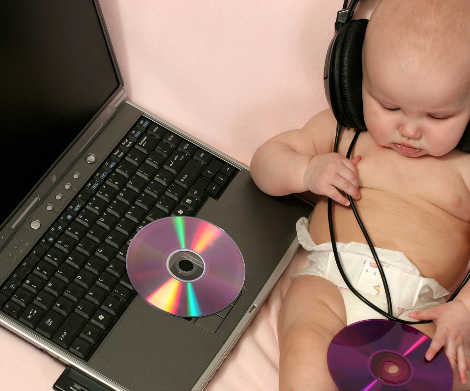 Маленький диск жокей обои