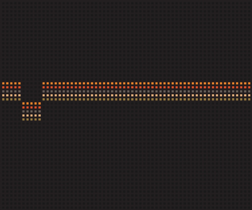 Пиксельная радуга обои