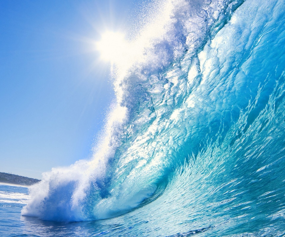 Гигантская волна обои