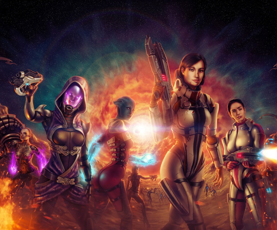 Mass Effect 3 обои