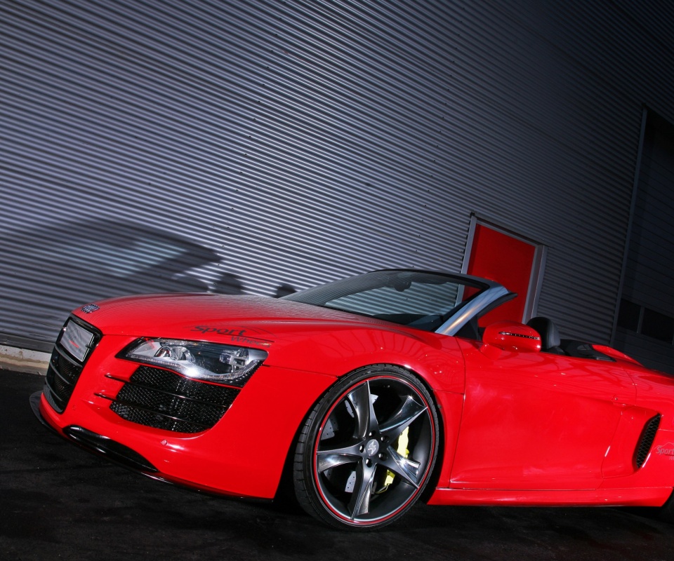 Audi R8 кабриолет обои