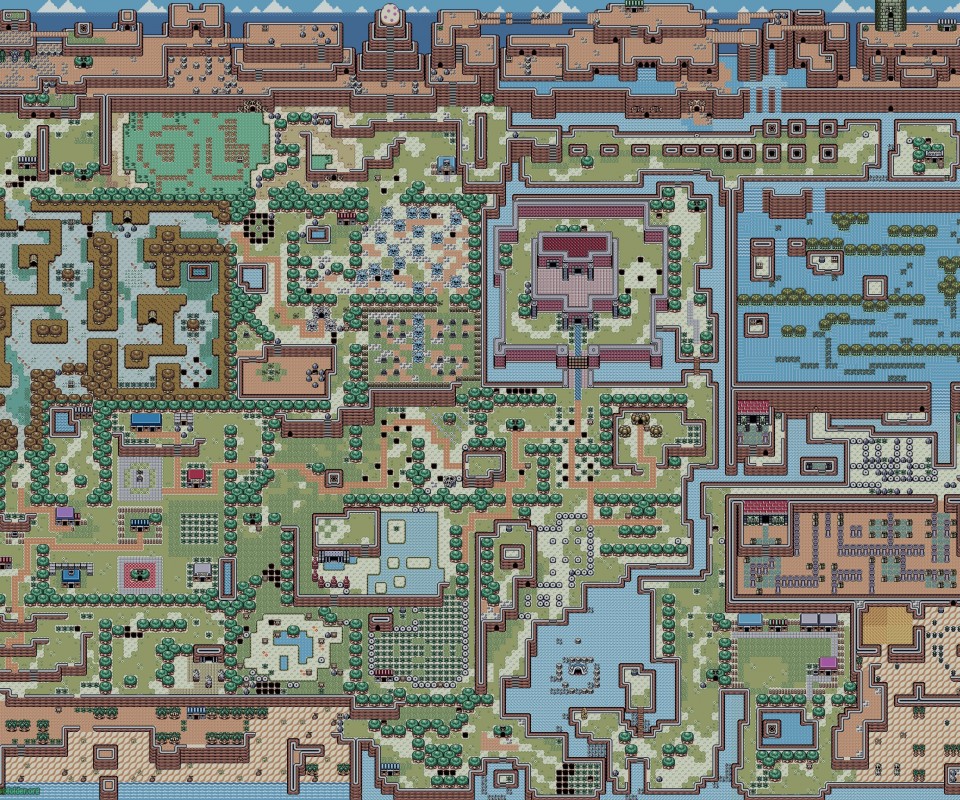 Пиксельный мир обои