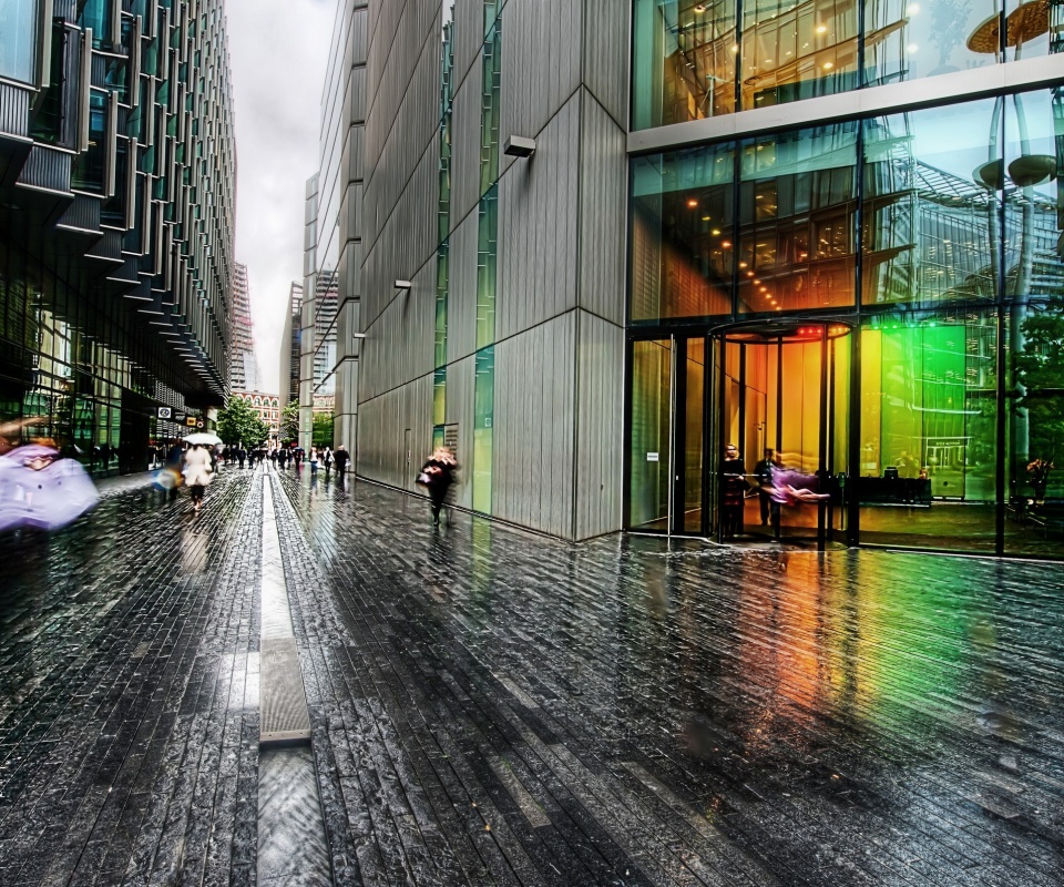 Улица в Англии обои