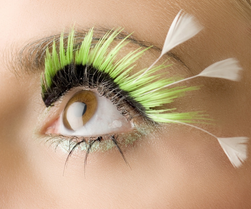 Красивые ресницы обои