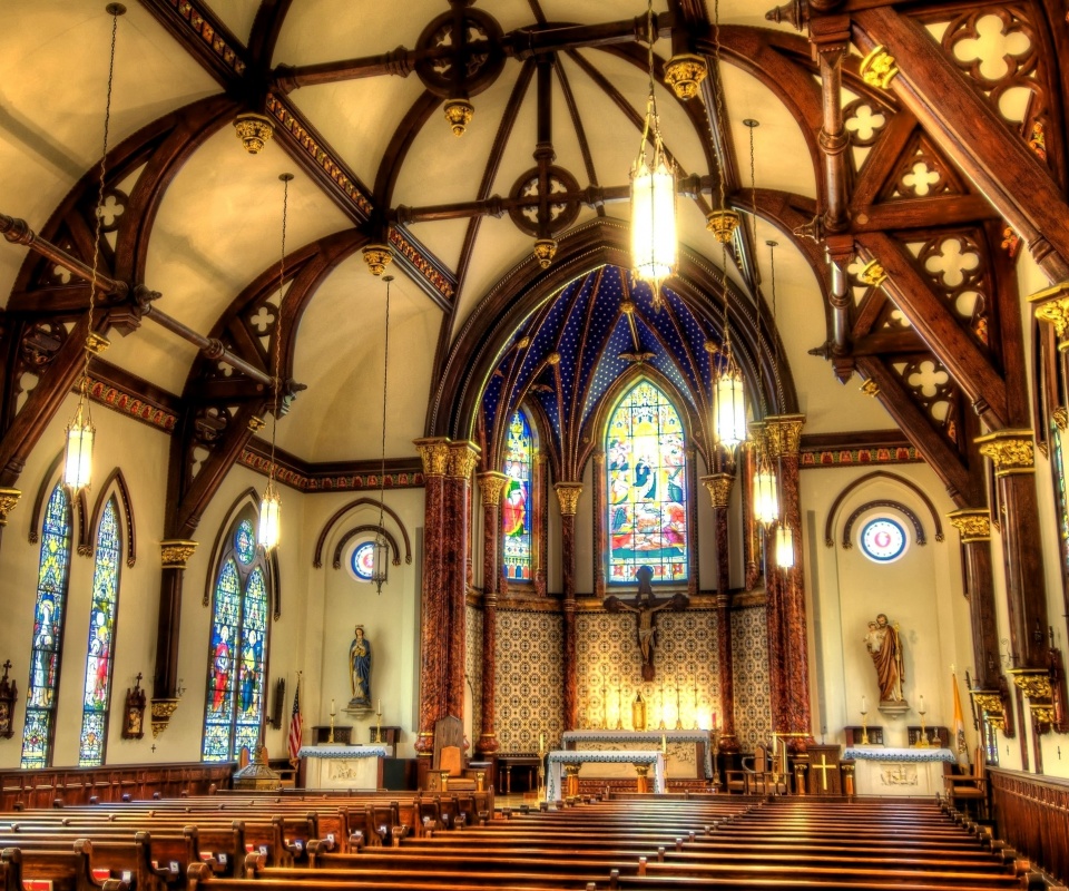 Внутреннее убранство собора обои