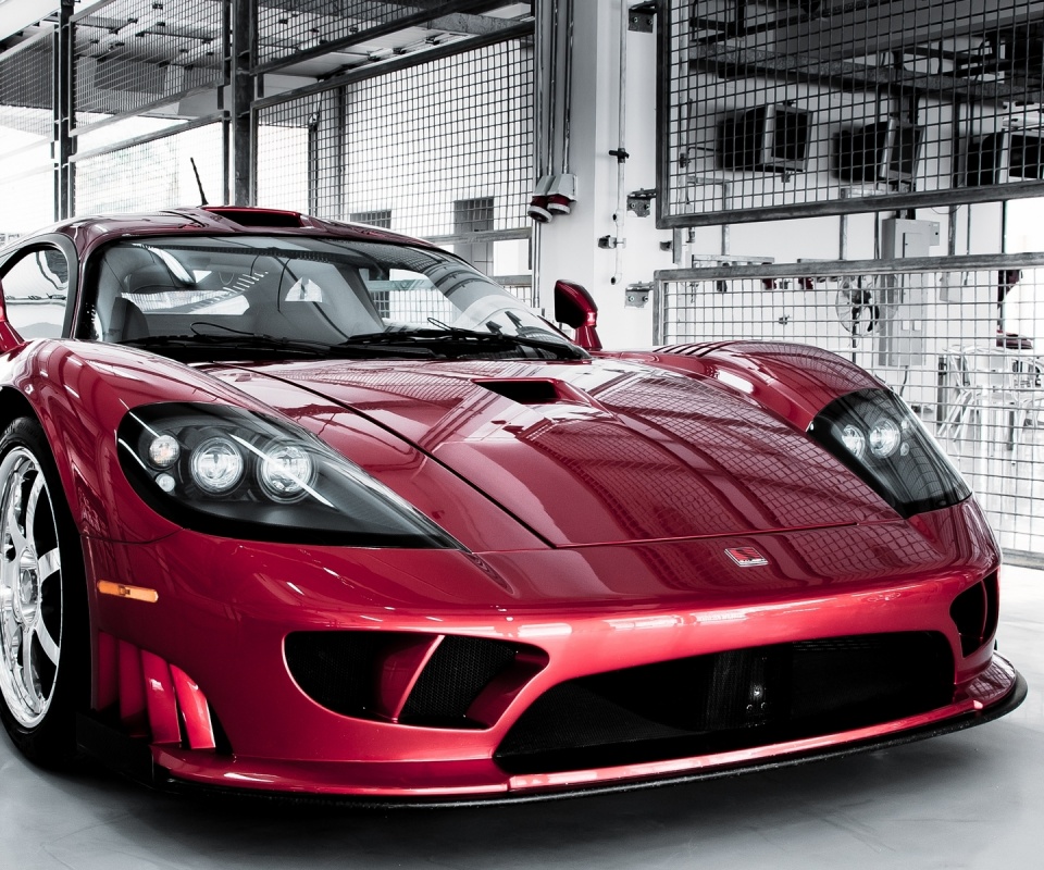 Суперкар бордового цвета обои