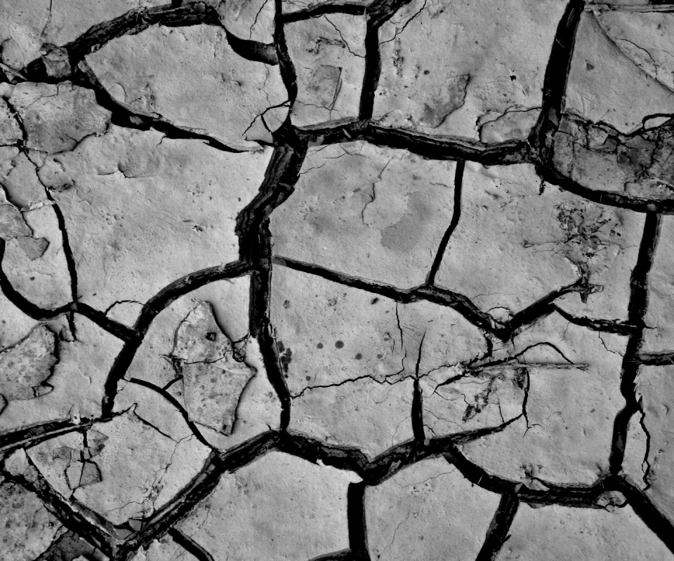 Сухая растрескавшаяся глина обои