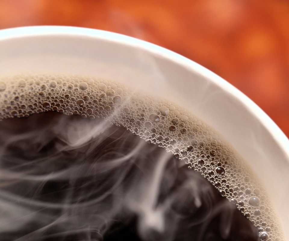 Горячий кофе обои