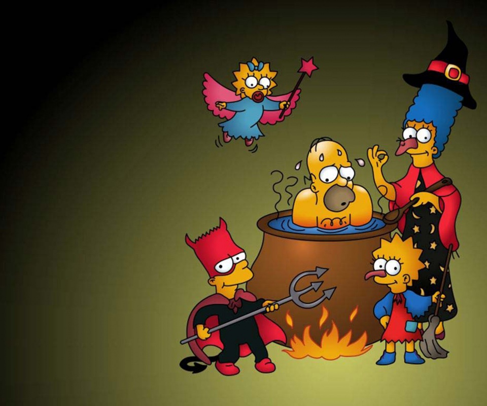 Шабаш Симпсонов обои