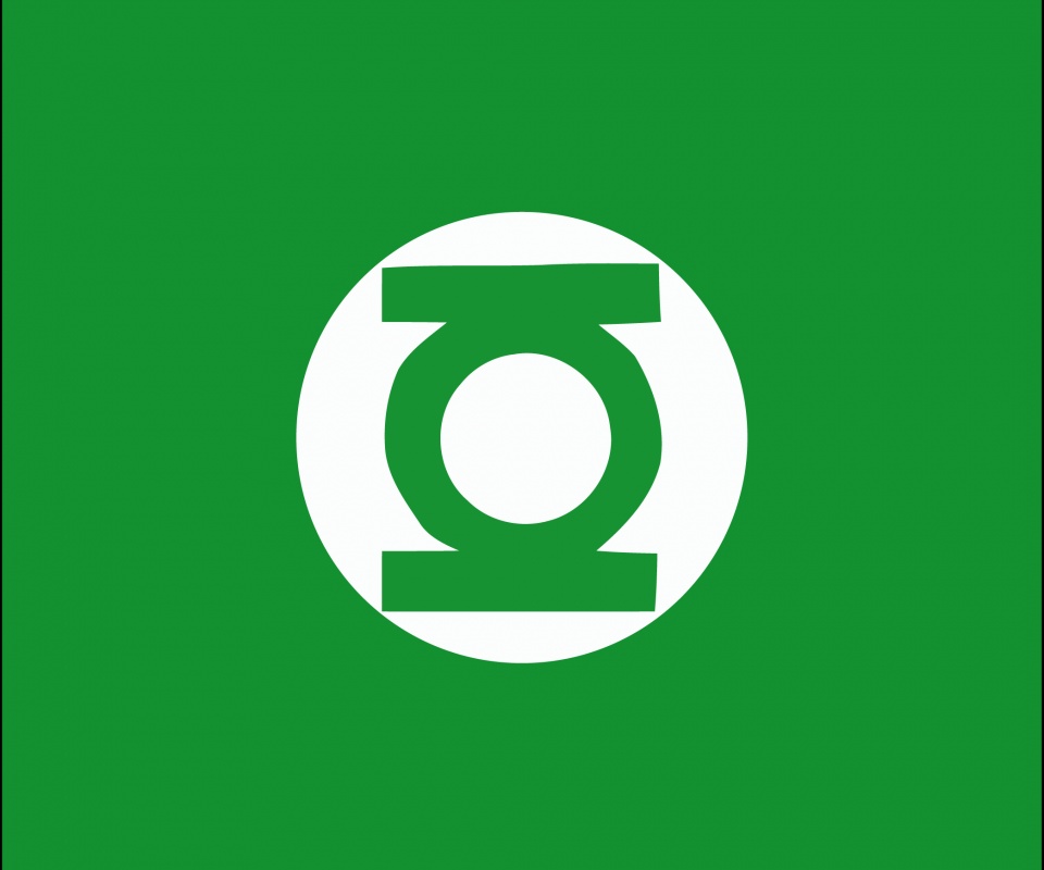 Знак Зеленого фонаря обои