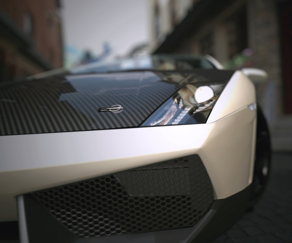 Lamborghini с карбоновым багажником обои