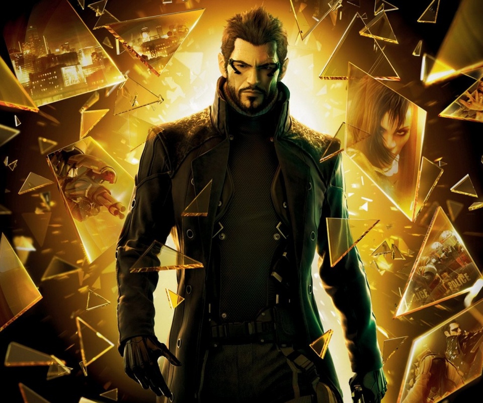 Адам Дженсен из Deus Ex : Human Revolution обои