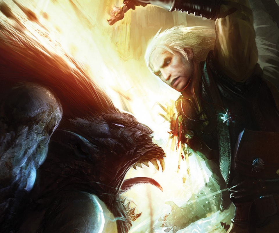 Эпизод из Ведьмака обои