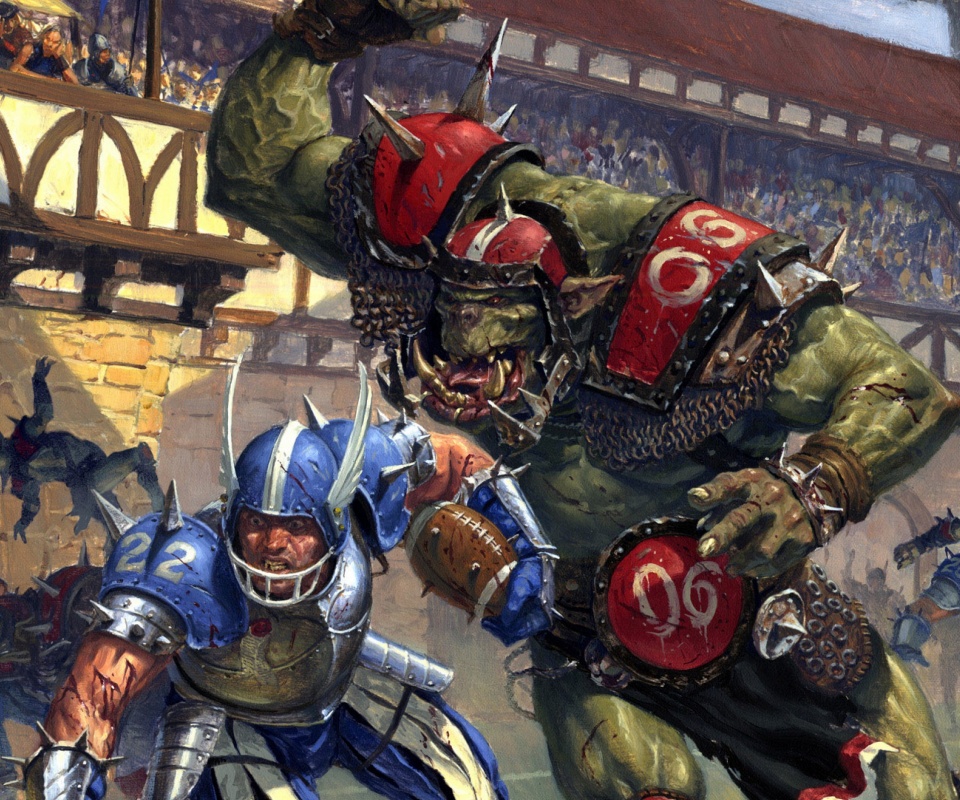 Игра людей и орков обои