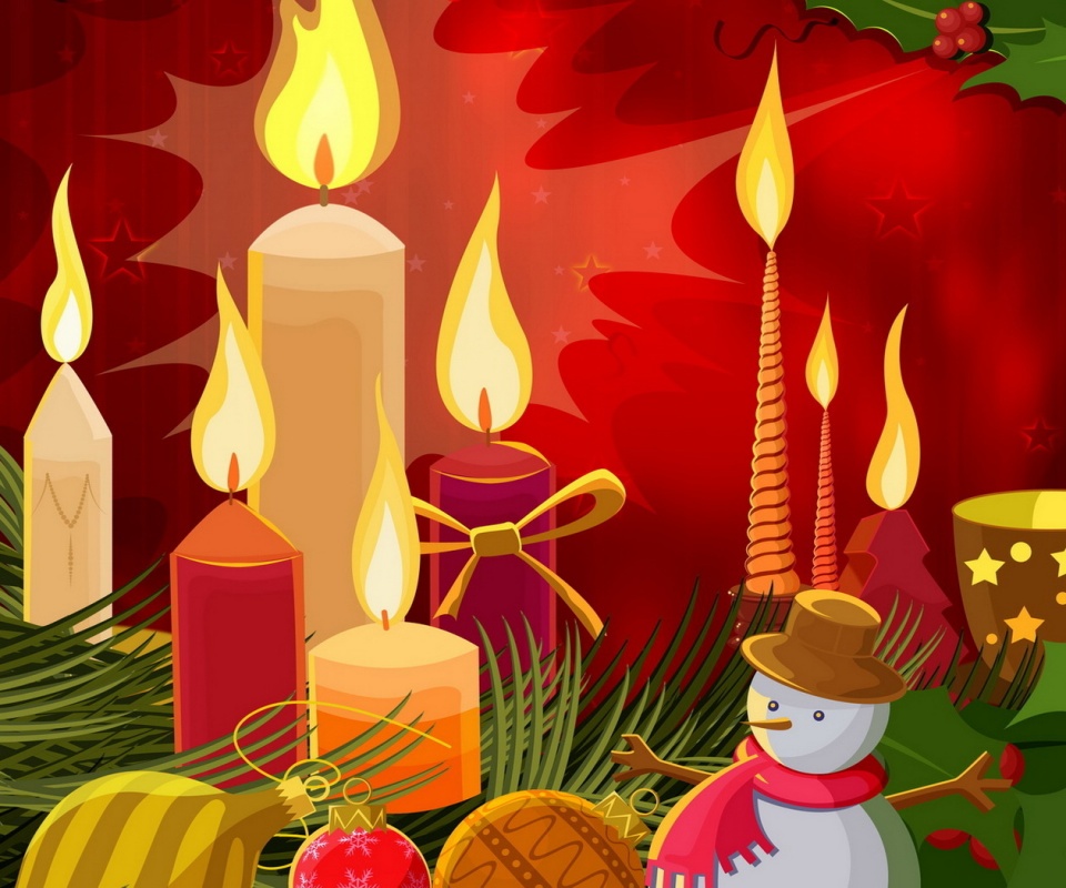 Новогодние обои