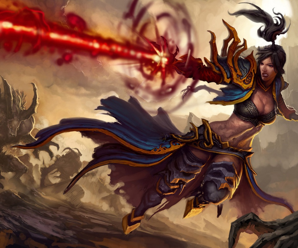 Чародей из Diablo 3 обои