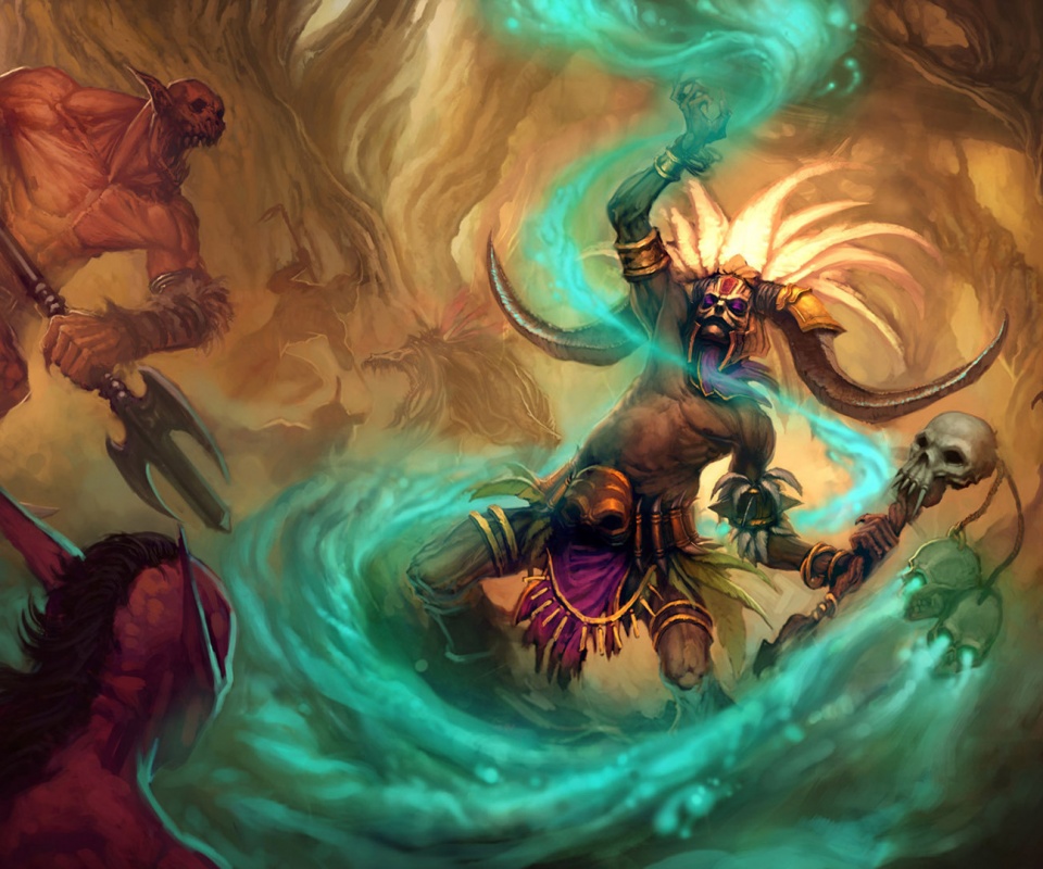 Шаман из Diablo 3 обои