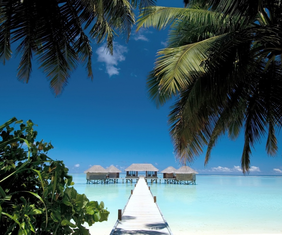 Солнечные мальдивы обои