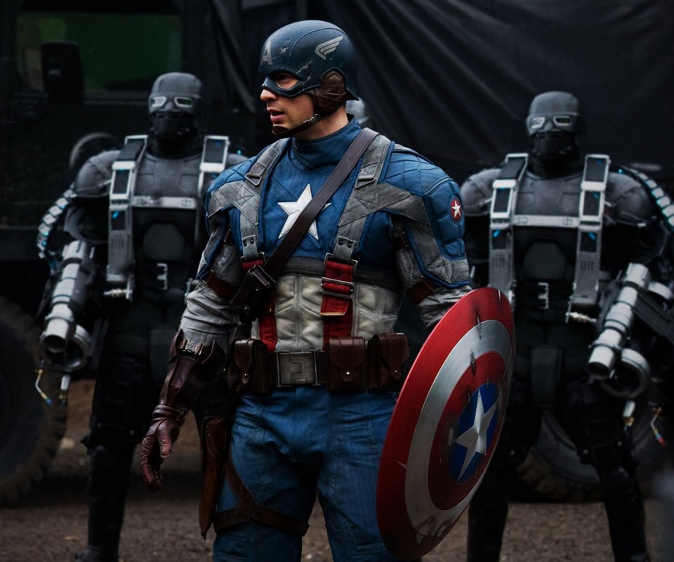 Капитан Америка обои