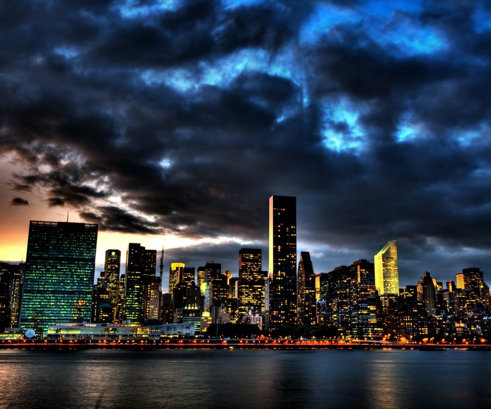 Красивый город обои