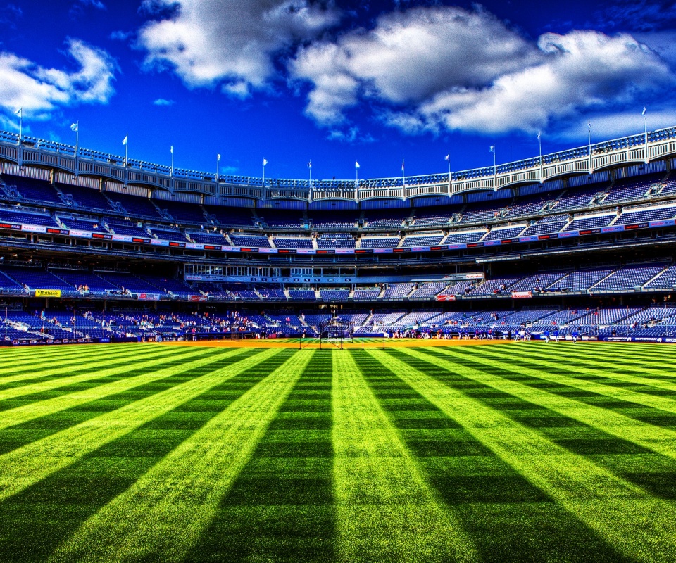 Футбольный стадион обои