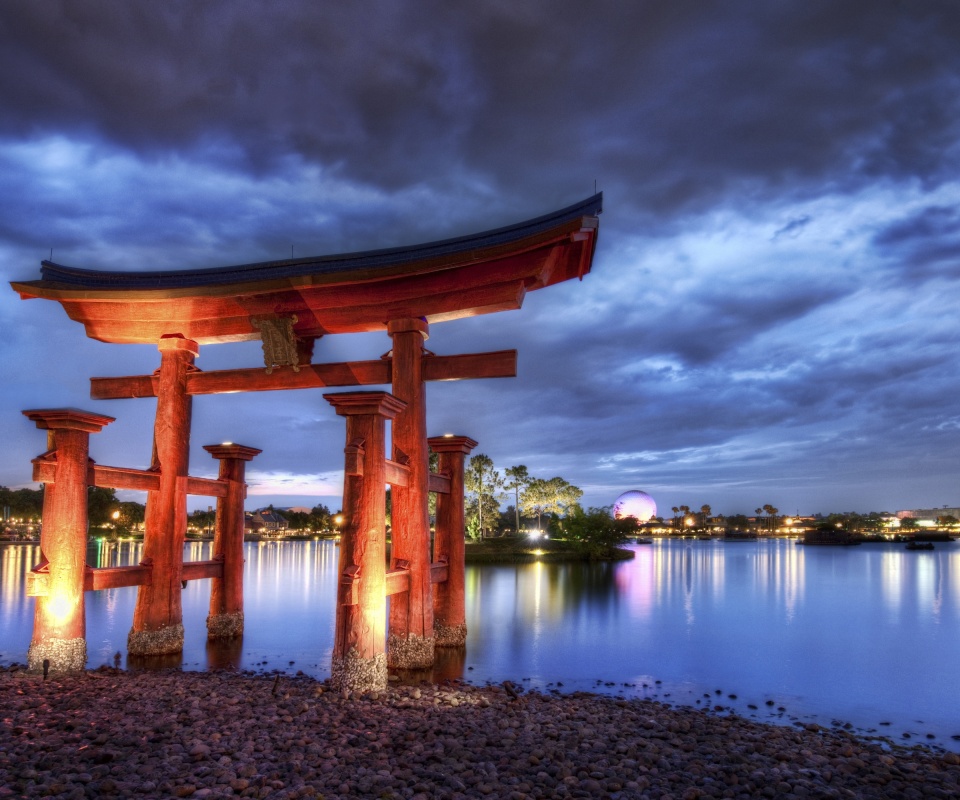 Старинная арка обои